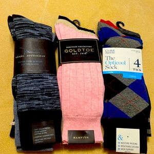 Three Sets of Men’s Socks